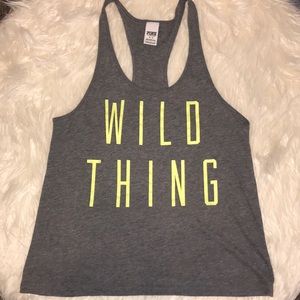 Pink “Wild Thing” tank